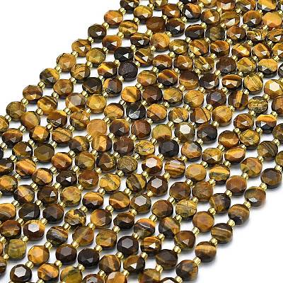 Natural Tiger Eye Beads Strands G-C116-A47-02-1