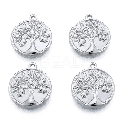 Non-Tarnish 304 Stainless Steel Pendants STAS-N098-210P-1