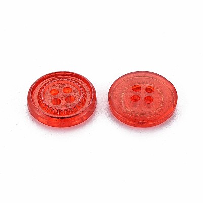 Sewing Buttons 13mm With 4 Holes in Resin Lot and Color of Your