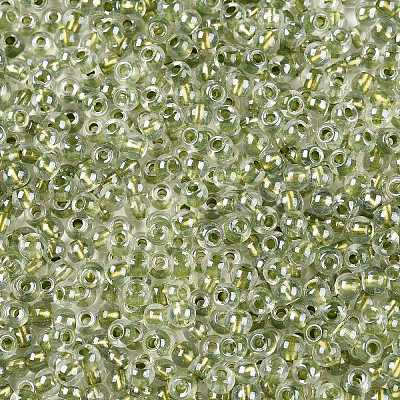 6/0 Transparent Inside Colours Glass Seed Round Beads SEED-N006-004H-1