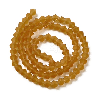 Imitate Austrian Crystal Frosted Glass Beads Strands LS-EGLA-A039-T3mm-MD28-1