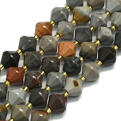 Natural Ocean Jasper Beads Strands G-I376-C19-01-1