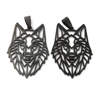 201 Stainless Steel Pendants STAS-Q245-01EB-1