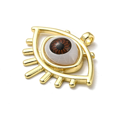 Real 18K Gold Plated Brass Pendants KK-L209-004G-04-1