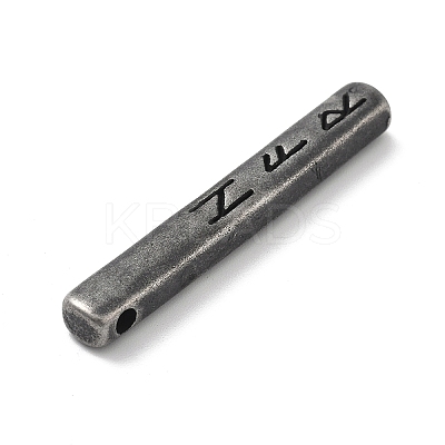 Retro 304 Stainless Steel Pendants STAS-V008-32AS-08-1
