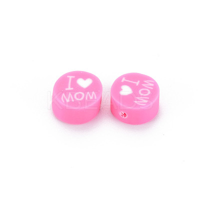 Handmade Polymer Clay Beads X1-CLAY-T019-11H-1