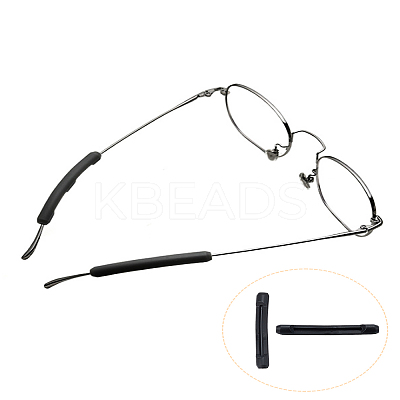 10 Pairs 2 Colors Silicone Eyeglasses Ear Grip FIND-LP0008-60-1