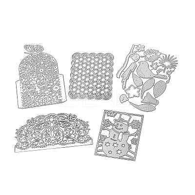 Carbon Steel Cutting Dies Stencils DIY-XCP0002-44-1