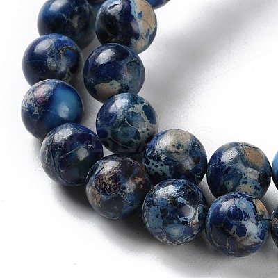 Dyed Natural Regalite/Imperial Jasper/Sea Sediment Jasper Beads Strands G-B124-C01-11-1