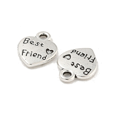 Tibetan Style Zinc Alloy Charms TIBEP-R334-316AS-RS-1