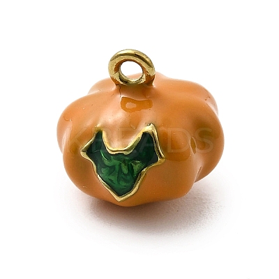 304 Stainless Steel Enamel Pendants STAS-I355-08G-03-1