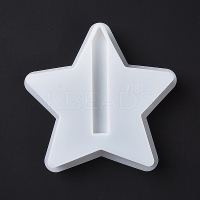 Star Display Holder Silicone Molds DIY-M045-09-1