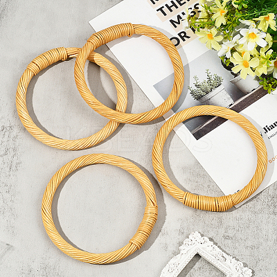 Rattan Ring Bag Handles FIND-WH20033-016B-1
