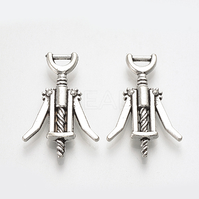 Tibetan Style Alloy Pendants LS-TIBE-T010-26AS-RS-1