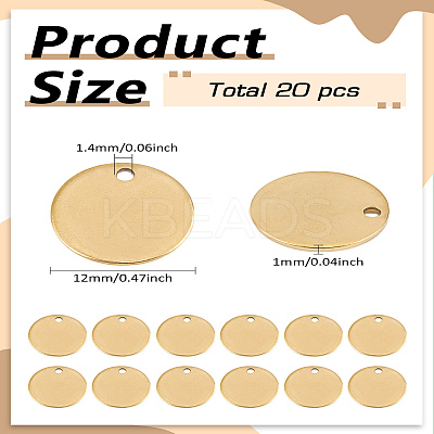 20Pcs Ion Plating(IP) 304 Stainless Steel Charms STAS-LP0002-88-1