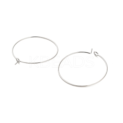 Brass Hoop Earring Findings LS-KK-R112-038D-1