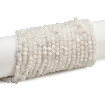 Natural Rainbow Moonstone Beads Strands LS-G-D0003-E90-4MM-1