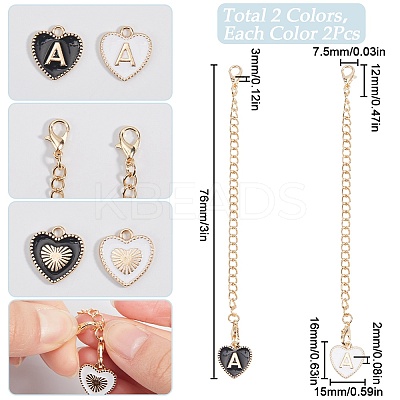 2 Sets Alloy Enamel Cup Pendant Decorations HJEW-SC0001-56A-1