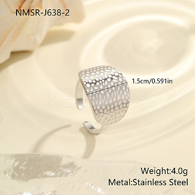 304 Stainless Steel Finger Rings WGC2F48-02-1