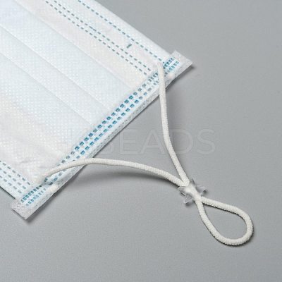 Star PVC Plastic Cord Lock for Mouth Cover KY-D013-02B-1