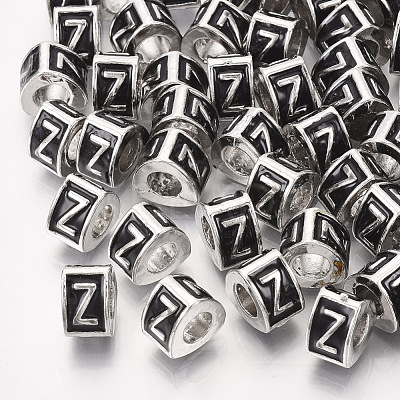 Alloy European Beads MPDL-S038-09Z-1