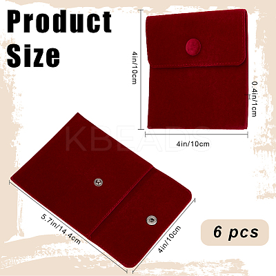 Square Velvet Jewelry Bags TP-BBC0001-05B-1