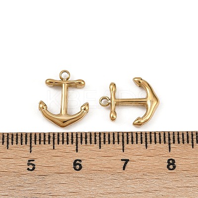304 Stainless Steel Charms STAS-L022-536G-1
