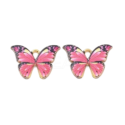 Alloy Enamel Pendants PALLOY-M200-01LG-E-1