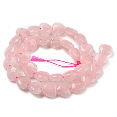 Natural Rose Quartz Beads Strands G-B022-22C-1
