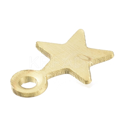 Brass Charms X-KK-H739-01A-G-1