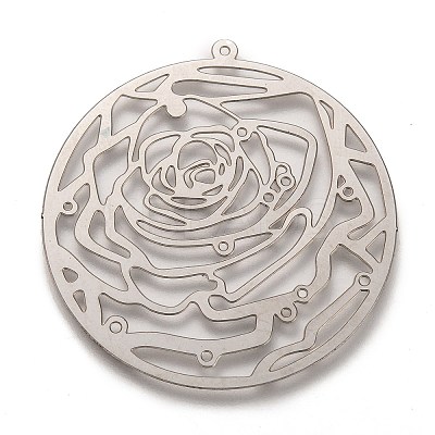 Non-Tarnish 304 Stainless Steel Pendants STAS-I174-04P-1