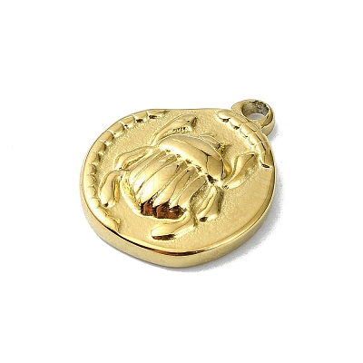 Ion Plating(IP) 304 Stainless Steel Pendants STAS-B058-19G-04-1