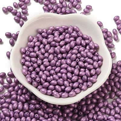 Baking Paint Glass Seed Beads SEED-C004-04F-1