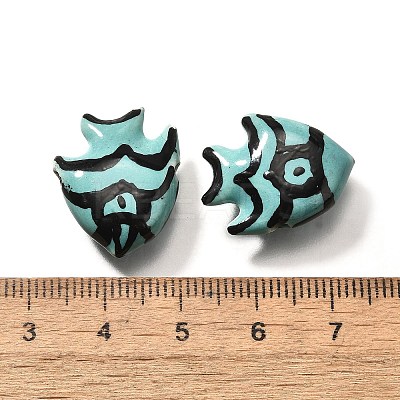 Handmade Porcelain Beads PORC-S002-02B-1