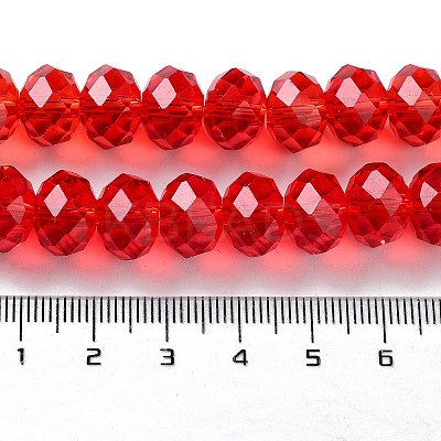 Glass Beads Strands GR12MMY-47L-1