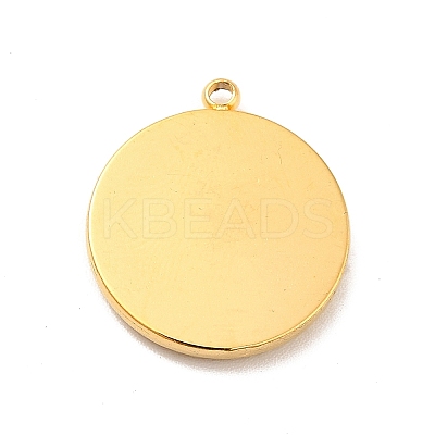 Ion Plating(IP) 304 Stainless Steel Pendant Rhinestone Settings STAS-I197-008G-1