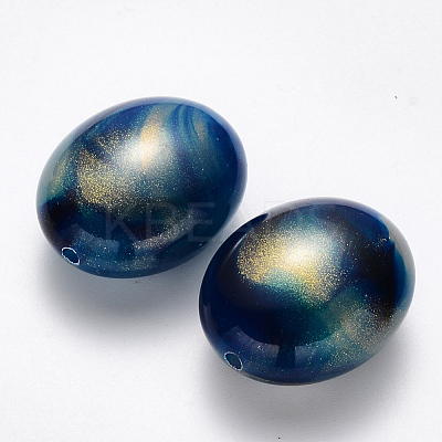 Imitation Gemstone Acrylic Beads OACR-R075-08A-1