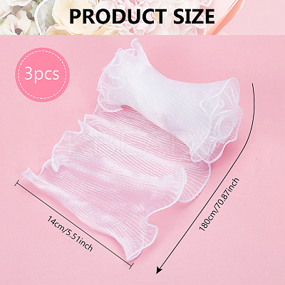 3 Bags Polyester Gift Wrapping Paper DIY-BC0012-97C-1