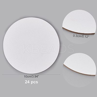 Wood and Linen Painting Canvas Panels DIY-NB0001-72B-1