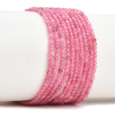 Natural Pink Tourmaline Beads Strands G-RM250101-A4-1