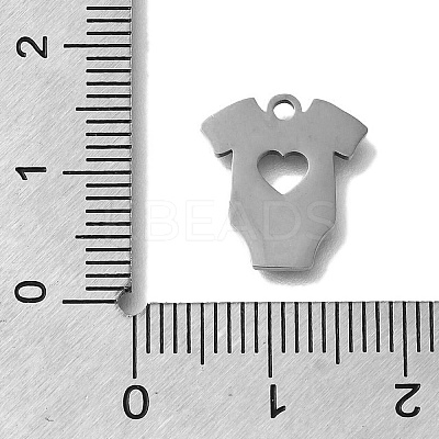 201 Stainless Steel Pendants X-STAS-R136-32P-1