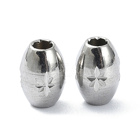 Tarnish Resistant 316 Stainless Steel Beads STAS-H191-06P-1
