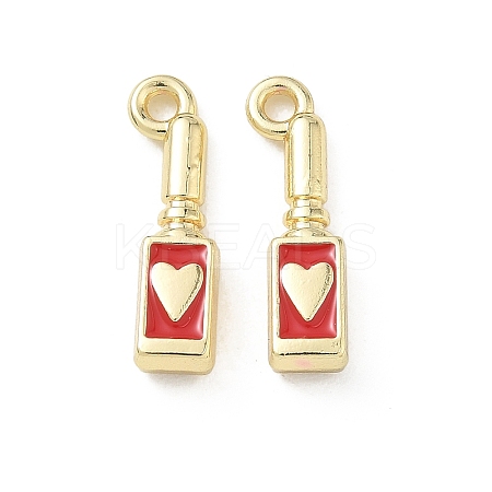 Alloy Enamel Pendants FIND-D044-13G-1