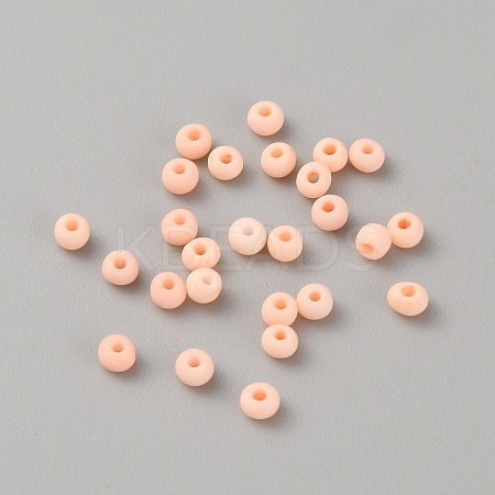 Opaque 8/0 Glass Seed Beads SEED-TAC0001-01A-07-1