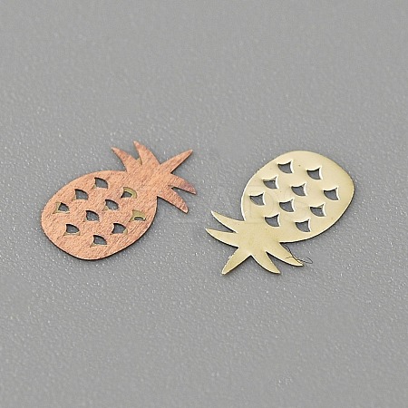Brass Cabochons MRMJ-WH0003-09F-G-1