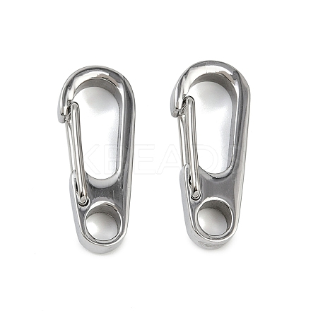 304 Stainless Steel Rock Climbing Carabiners STAS-B089-02A-P-1