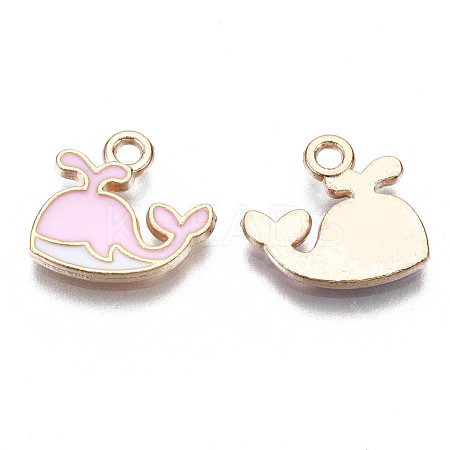 Alloy Enamel Charms ENAM-S115-037C-1
