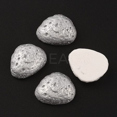 Space Theme Opaque Resin Cabochons RESI-WH0029-23G-04-1