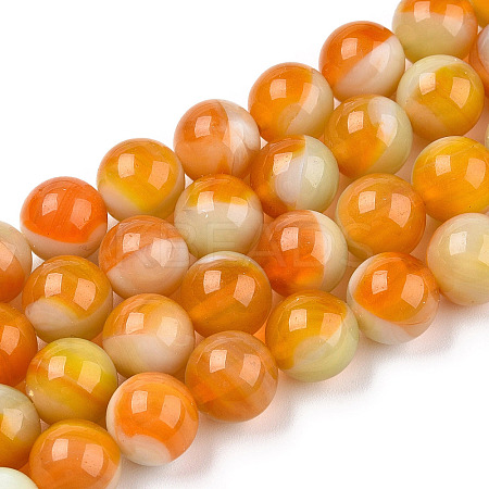 Handmade Lampwork Beads Strands LAMP-D072-B-05-1