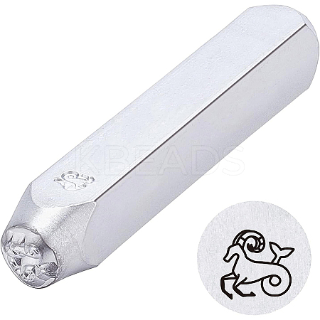 Iron Seal Stamps AJEW-BC0001-05D-1